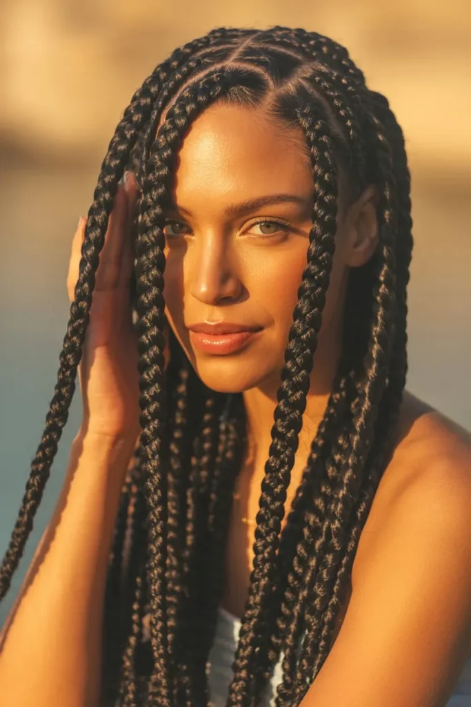 Jumbo Knotless Braids