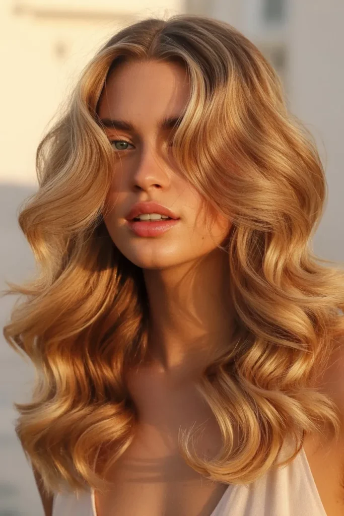 Warm Butterscotch Blonde Blend