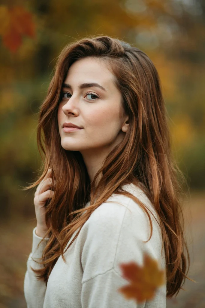 Auburn Butterfly Layers With a Voluminous Blowout