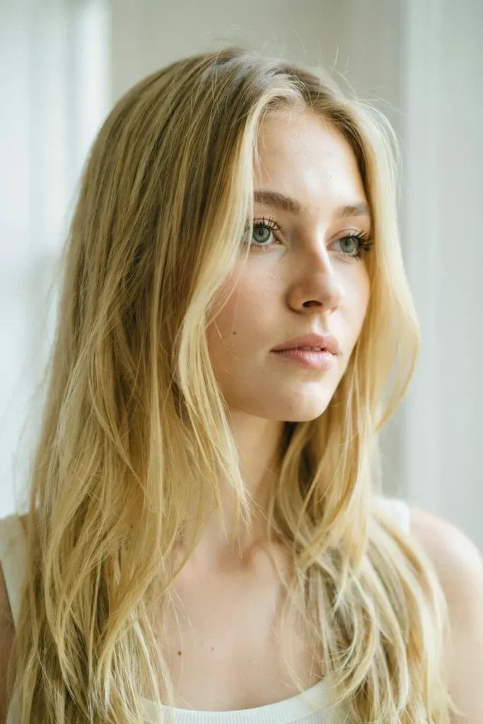 Buttercream Blonde Hair Color With Soft Luxury Dimension