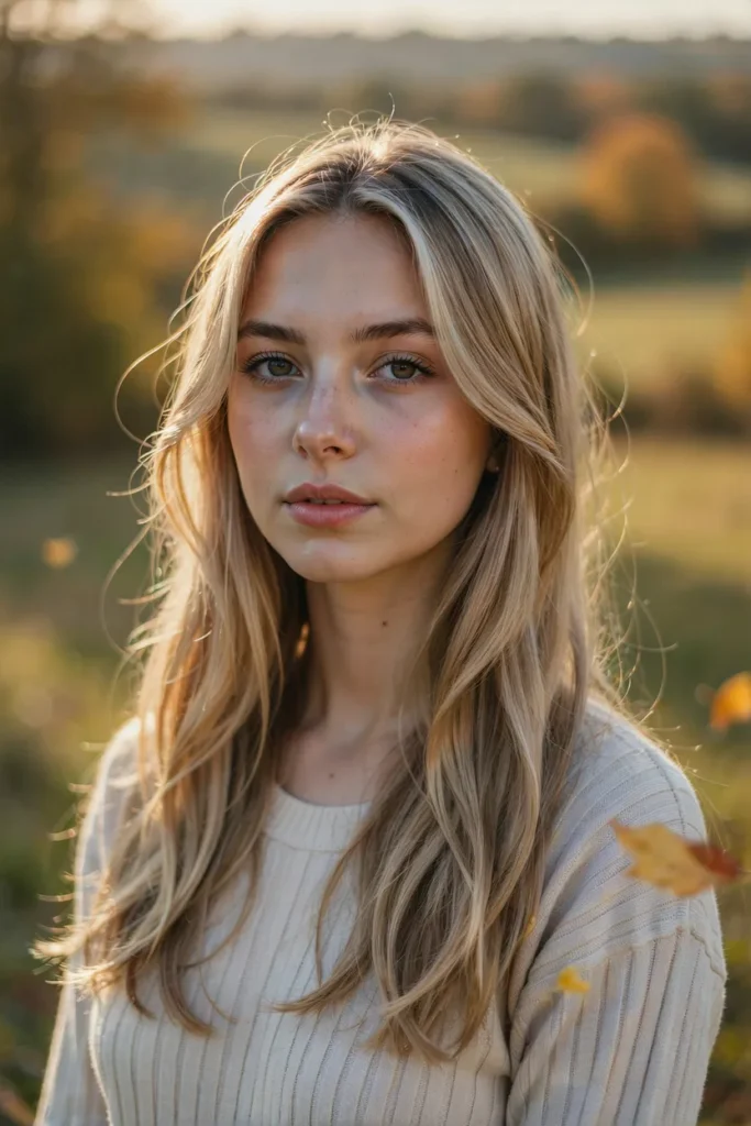 Buttery Blonde Hair With Bouncy Layers