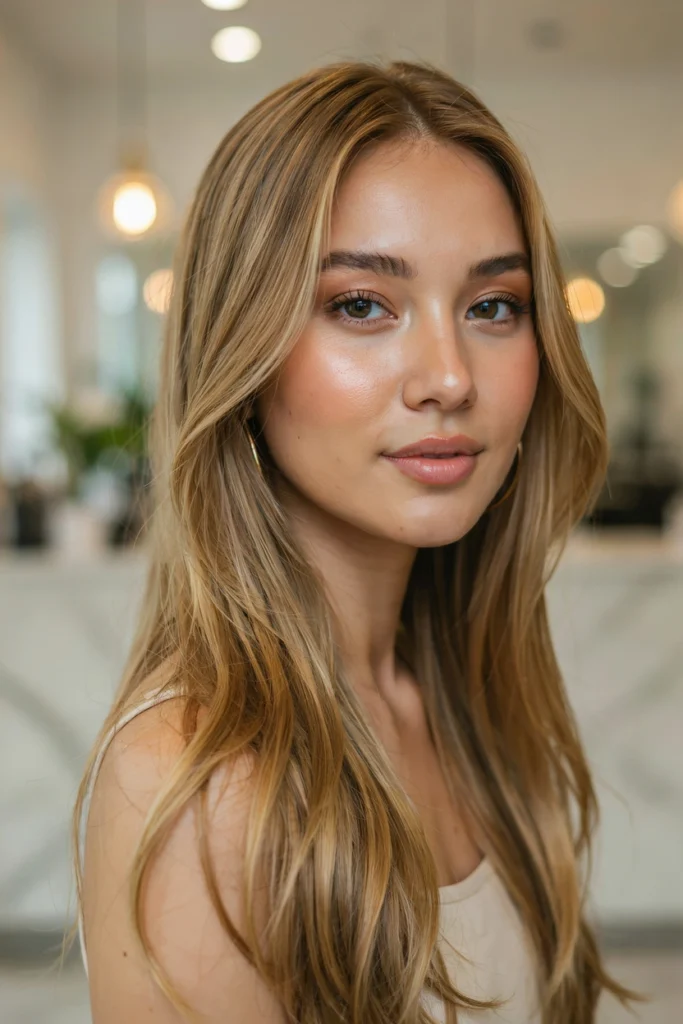 Honey Blonde With Golden Dimension
