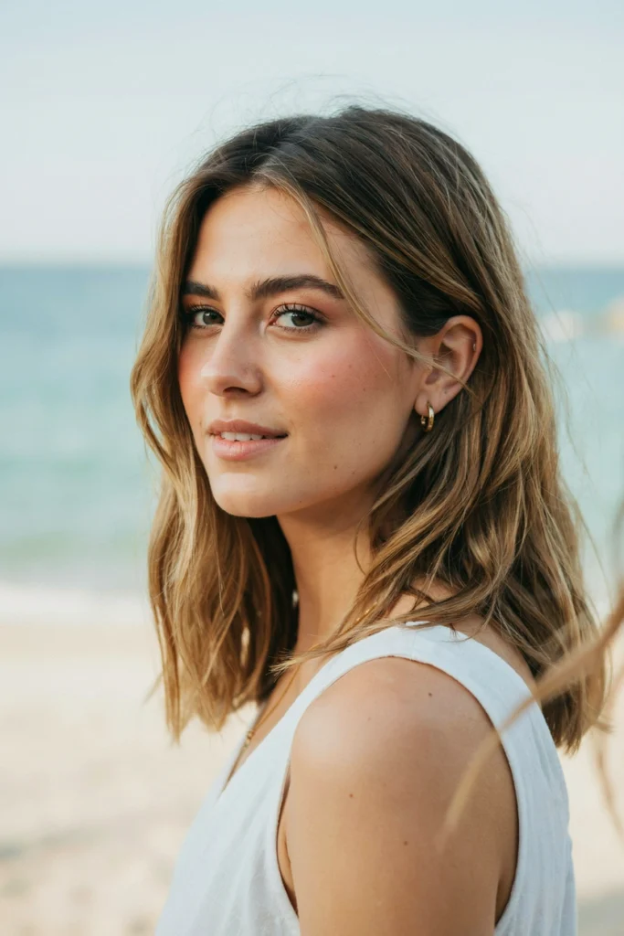 Layered Lob With Beachy Summer Waves
