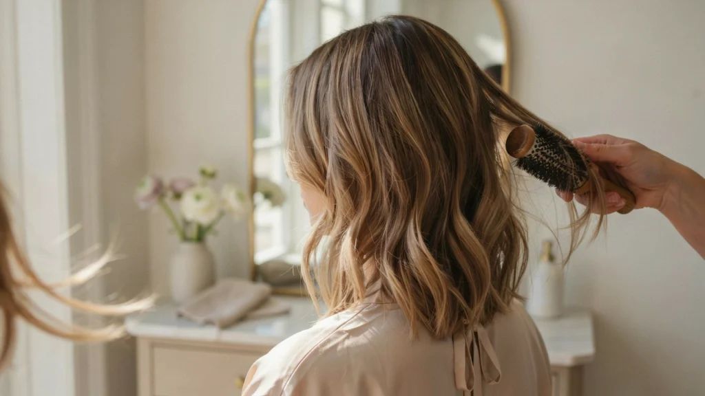 Mid-Length Hair Blowout Ideas