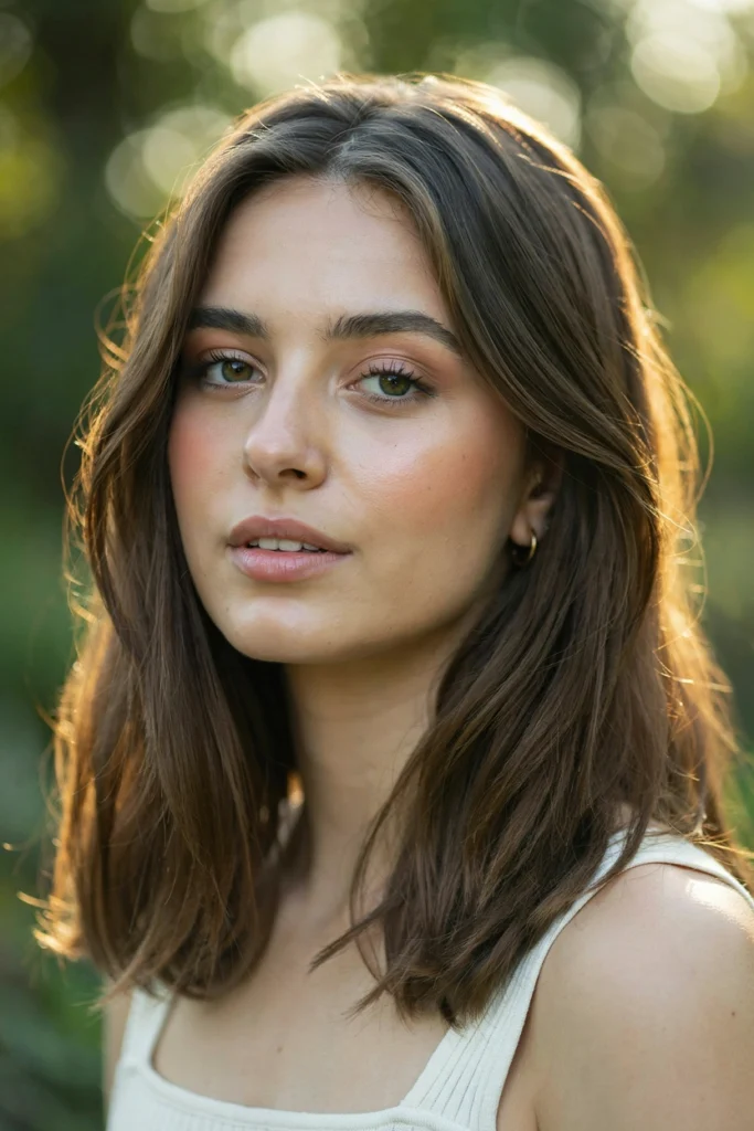 Soft Face-Framing Layers for an Effortless Summer Glow
