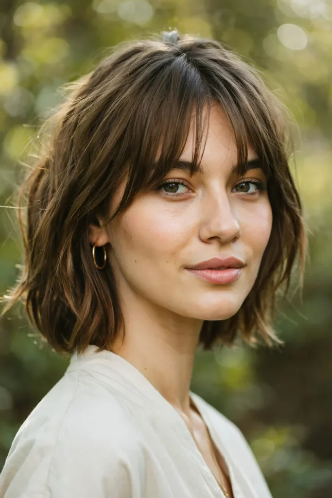 Textured Shag Layers for a Modern Summer Look
