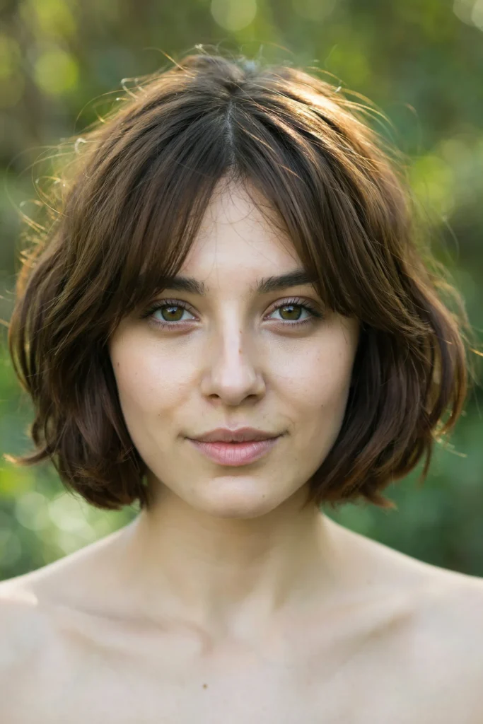 Tousled Short Shag With Wispy Summer Layers