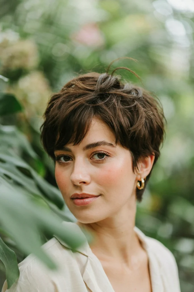 Airy Pixie With Side Fringe