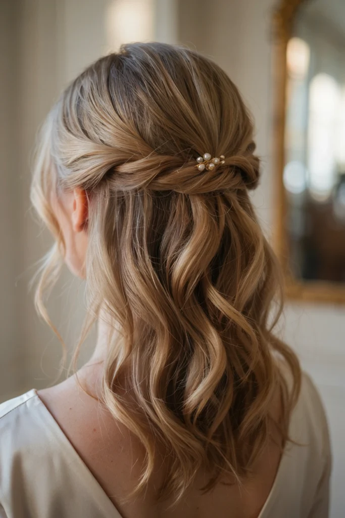 Braided Half-Up Hairstyle