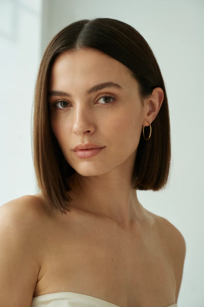 Chic Blunt Bob Style