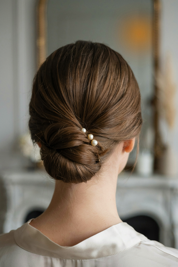 Elegant French Twist Hairstyle