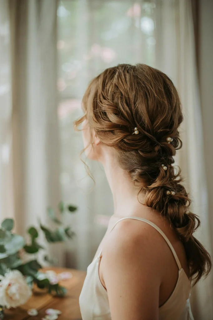 Romantic Side Braid Hairstyle