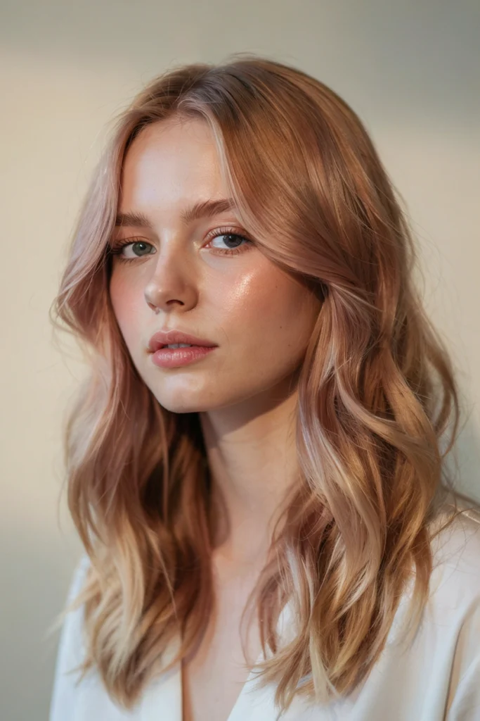 Rose Gold Hair
