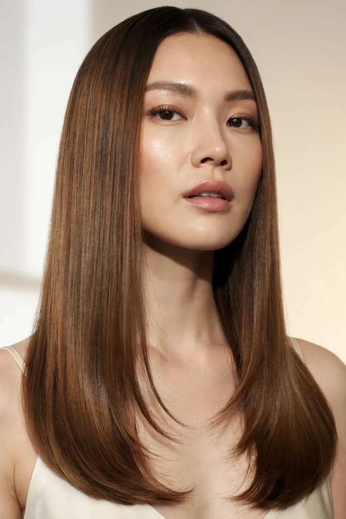 Sleek Glass Hair Layers