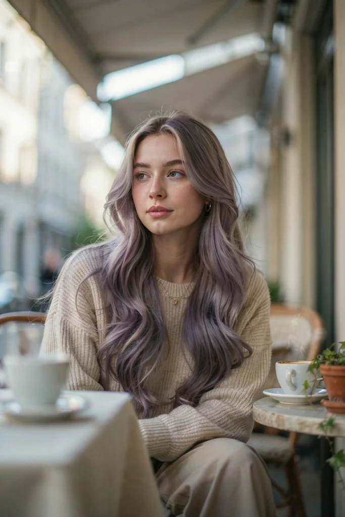 Smoky Lavender Glow