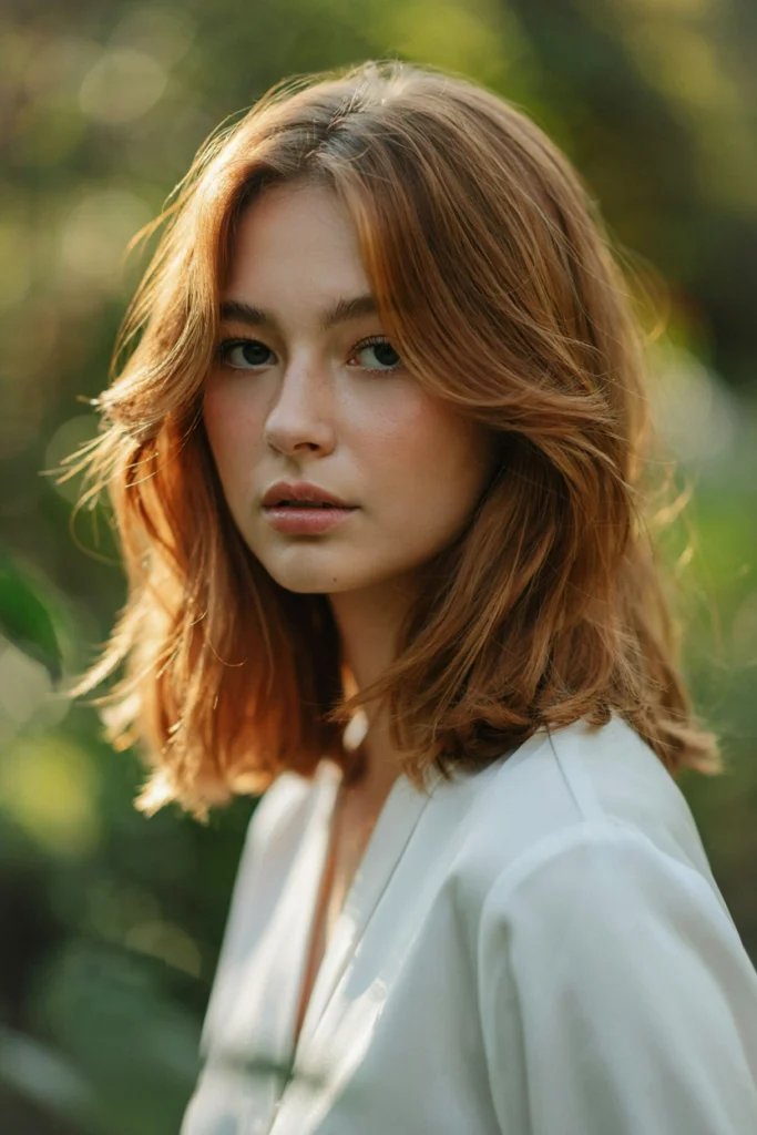 Soft Copper Hair