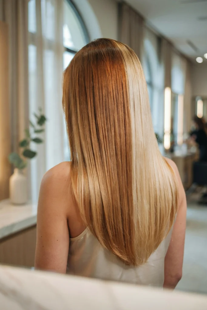 Straight Calico Hair