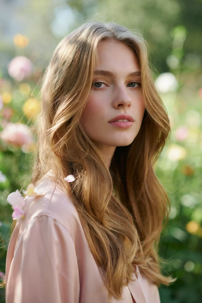 Strawberry Blonde Waves