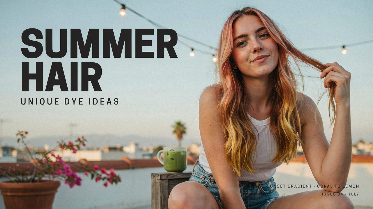 16 Summer Unique Hair Dye Ideas